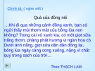 Giáo án điện tử môn Tiếng Việt lớp 3 - Tuần 33: Chính tả Quà của đồng nội