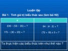 Giáo án điện tử môn Toán lớp 3 - Bài: Luyện tập (Trang 82)