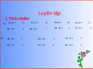 Giáo án điện tử môn Toán lớp 3 - Bài: Luyện tập (Trang 60)