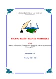 Sáng kiến kinh nghiệm THPT: Phát tình huống sát thực tế đời sống, thực tế chiến đấu trong các bài học GDQP – AN trường THPT