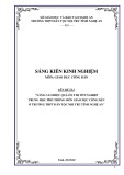 Sáng kiến kinh nghiệm THPT: Nâng cao hiệu quả ôn thi tốt nghiệp trung học phổ thông môn Giáo dục công dân ở trường THPT Dân tộc nội trú Nghệ An