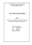 Sáng kiến kinh nghiệm THPT: Xây dựng các mô hình phát triển văn hóa đọc cho học sinh tại trường THPT Nghi Lộc 2