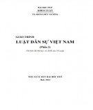 Giáo trình Luật dân sự Việt Nam 2: Phần 2 - TS. Đoàn Đức Lương