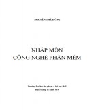 Giáo trình Nhập môn công nghệ phần mềm: Phần 1 - Nguyễn Thế Dũng