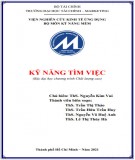 Bài giảng Kỹ năng tìm việc: Phần 1 - ThS. Nguyễn Kim Vui (Bậc đại học chương trình Chất lượng cao)