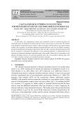 Calculation of scattering wave functions for metastable states of a diatomic beryllium molecule