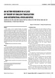 An action research in a class of theory of English translation and interpreting: BYOD and BYOC