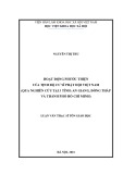 Luận văn Thạc sĩ Tôn giáo học: Hoạt động phước thiện của Tịnh độ Cư sĩ Phật hội Việt Nam (qua nghiên cứu tại 3 tỉnh: An Giang, Đồng Tháp và Thành phố Hồ Chí Minh)