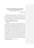 Tác động của hiệp định thương mại tự do Việt Nam – Liên Minh Châu Âu EVFTA đến pháp luật trong thanh toán điện tử tại Việt Nam