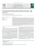 Compound specific isotope analysis (CSIA) of phthalates and non-targeted isotope analysis (NTIA) of SPE-extractable organic carbon in dilute aquatic environments