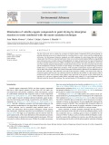 Elimination of volatile organic compounds in paint drying by absorption reaction in water combined with the ozone oxidation technique