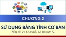 Bài giảng Tin học căn bản: Chương  2 - ThS. Mai Ngọc Tuấn