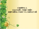 Bài giảng Pháp luật về thương mại điện tử: Chương 2 - ThS. Trương Kim Phụng