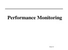 Lecture Principles of network and system administration: Performance monitoring