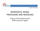 Lecture Biomedical Signal Processing and Modeling: Analysis of Nonstationary and Multicomponent Signals - Nguyen Cong Phuong