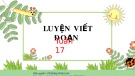 Bài giảng môn Tiếng Việt lớp 2 sách Kết nối tri thức năm học 2021-2022 - Bài 32: Tập làm văn Viết tin nhắn (Trường Tiểu học Thạch Bàn B)