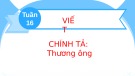 Bài giảng môn Tiếng Việt lớp 2 sách Kết nối tri thức năm học 2021-2022 - Bài 30: Chính tả Thương ông (Trường Tiểu học Thạch Bàn B)