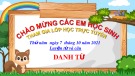 Bài giảng môn Tiếng Việt lớp 4 năm học 2021-2022 - Tuần 5: Luyện từ và câu Danh từ (Trường Tiểu học Thạch Bàn B)