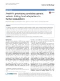 FineMAV: Prioritizing candidate genetic variants driving local adaptations in human populations