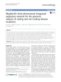 iRegNet3D: Three-dimensional integrated regulatory network for the genomic analysis of coding and non-coding disease mutations
