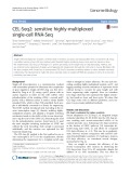 CEL-Seq2: Sensitive highly-multiplexed single-cell RNA-Seq