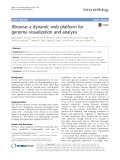 JBrowse: A dynamic web platform for genome visualization and analysis