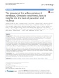 The genome of the yellow potato cyst nematode, Globodera rostochiensis, reveals insights into the basis of parasitism and virulence