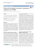 Polycomb-mediated chromatin compaction weathers the STORM