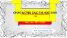 Bài giảng môn Lịch sử lớp 6 - Bài 1: Lịch sử là gì?