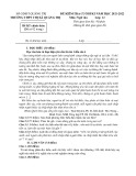 Đề thi học kì 1 môn Ngữ văn lớp 12 năm 2021-2022 có đáp án - Trường THPT Thị Xã Quảng Trị