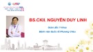 Bài giảng Cập nhật tiếp cận và xử trí thai phụ đơn thai, cổ tử cung ngắn - BS. CKII. Nguyễn Duy Linh