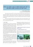 Công tác hiệu chuẩn thiết bị đo liều bức xạ ion hóa chiếu ngoài tại Việt Nam