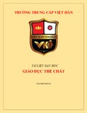 Tài liệu dạy học Giáo dục thể chất (trình độ trung cấp) - Trường trung cấp Việt Hàn