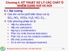 Bài giảng Kỹ thuật xử lý khí thải: Chương 4 - Phạm Khắc Liệu