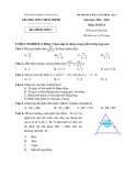 Đề kiểm tra học kì 1 môn Toán lớp 6 năm 2021-2022 - Trường THCS Thái Thịnh