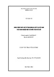 Luận văn Thạc sĩ Luật học: Hoàn thiện pháp luật về Bán hàng đa cấp tại Việt Nam theo kinh nghiệm một số nước trên thế giới