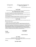 Quyết định số 147/2021/QĐ-BCT