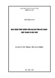 Luận văn Thạc sĩ Luật học: Hoạt động công chứng trên địa bàn tỉnh Bắc Giang – Thực trạng và giải pháp