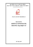 Bài giảng Khởi sự kinh doanh thương mại điện tử: Phần 1