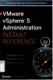 Instant Reference: VMware vSphere 5 Administration - Part 2
