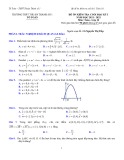 Đề thi học kì 1 môn Toán lớp 10 năm 2021-2022 - Trường THPT Thuận Thành 1, Bắc Ninh