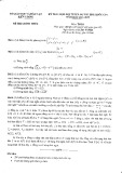 Đề thi học sinh giỏi môn Toán lớp 12 cấp Quốc gia năm 2021-2022 có đán án - Sở GD&ĐT Kiên Giang