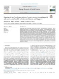 Mapping risk and benefit perceptions of energy sources: Comparing public and expert mental models in Indonesia, Malaysia, and Singapore