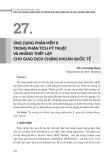 Ứng dụng phần mềm R trong phân tích kỹ thuật và những thiết lập cho giao dịch chứng khoán quốc tế