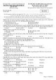 Đề thi thử tốt nghiệp THPT năm 2022 môn Hóa học có đáp án - Trường THPT Phan Đình Phùng (Lần 1)