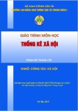 Giáo trình Thống kê xã hội (Nghề Công tác xã hội - Trình độ Trung cấp) - CĐ GTVT Trung ương I