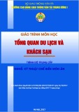 Giáo trình Tổng quan du lịch và khách sạn (Nghề Kỹ thuật chế biến món ăn - Trình độ Trung cấp) - CĐ GTVT Trung ương I