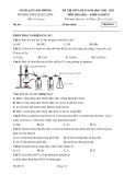 Đề thi giữa học kì 2 môn Hóa học lớp 10 năm 2020-2021 có đáp án - Trường THPT Lê Qúy Đôn