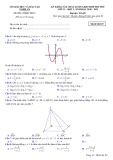 Đề khảo sát chất lượng môn Toán năm 2020-2021 - Sở GD&ĐT Nghệ An - Mã đề 107