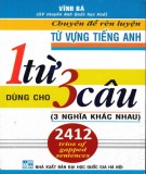 Chuyên đề rèn luyện từ vựng tiếng Anh: Phần 1